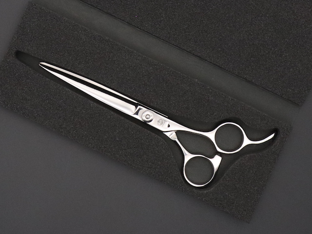 OHKAN　HC14（7.0インチ）理容師用　トリミング用　セルフカット用　中古シザー