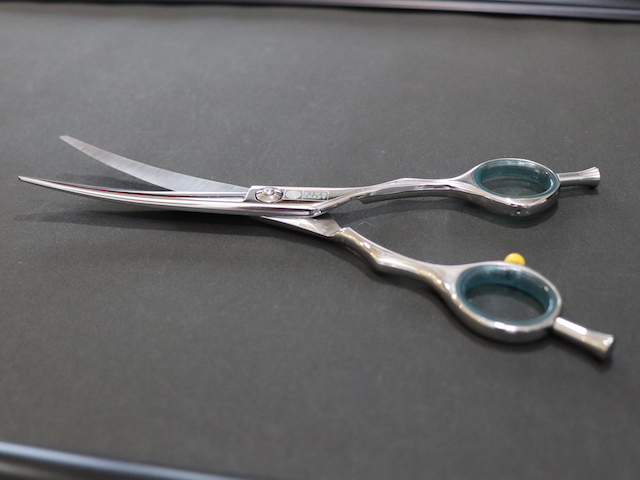 ハサミ屋はやし　KING CRAFT　LEAF60インチ　美容師用　理容師用　トリマー用　中古シザー