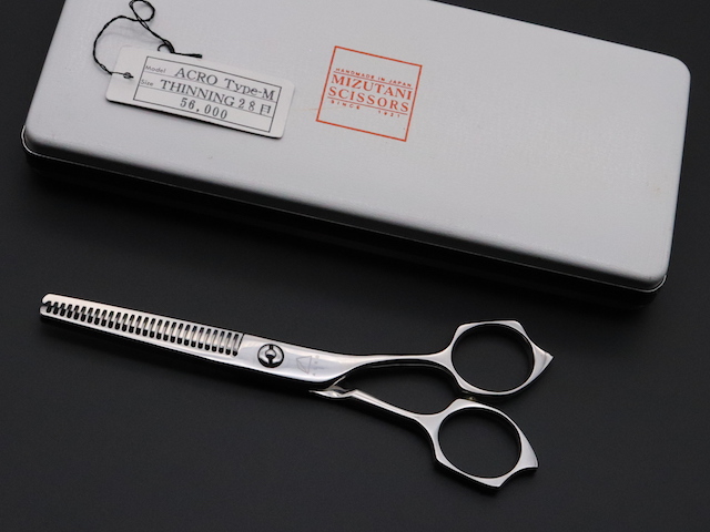 ミズタニ　ACRO　Type-M　THINNING28　美容師用　理容師用　トリマー用　中古セニング