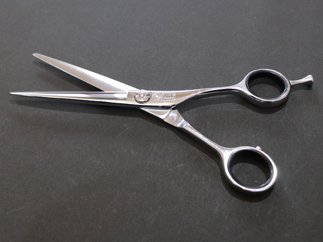 ハサミ屋はやし　KING CRAFT　MT60インチ　美容師用　理容師用　トリマー用　中古シザー