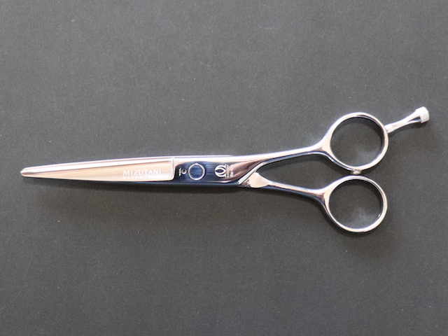 ミズタニ　BLACK　SMITH　Re-tro60　美容師用　理容師用　トリマー用　中古シザー