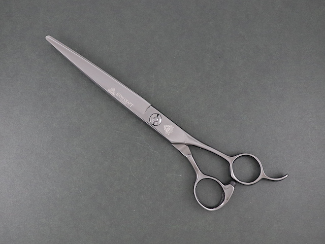 【中古シザー】 キングクラフトシザー KHG-70FB Black (7.0インチ/KING CRAFT SCISSORS) 理美容用 セルフカット用