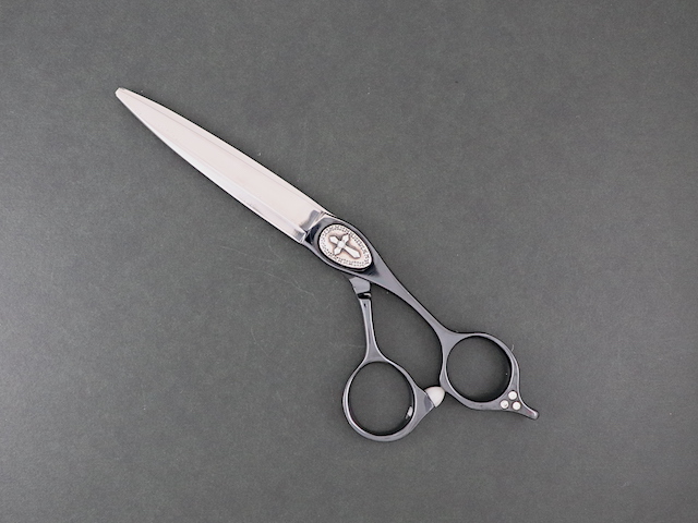 【中古シザー】N.B.A.A. カッティングコバルト A6.5 JOEWELL プレミアム(ブラックチタン/NJ-SC4) 理美容用 セルフカット用