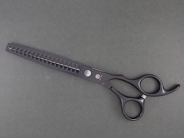 【中古セニング】Purple Dragon セニングシザー（カット率60%）トリミング用 トリマー用 セルフカット用