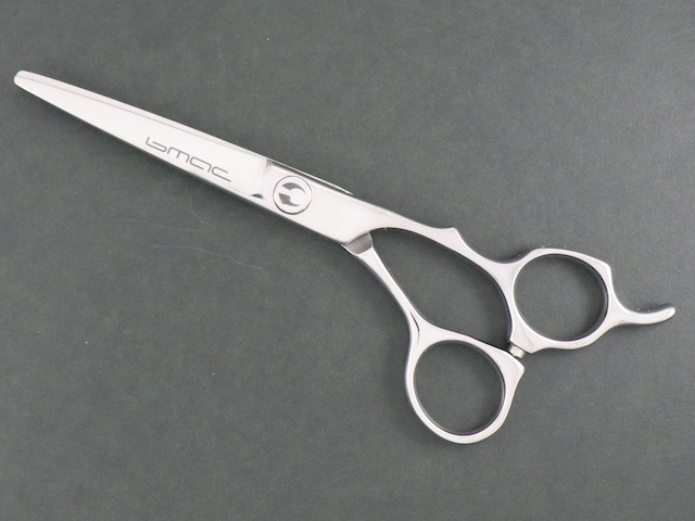 【中古シザー】bmac POPPY-550（5.5インチ）トリマー用 理容師用 美容師用 セルフカット用