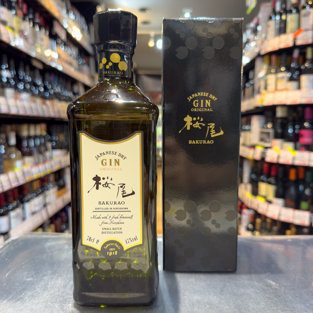 【桜尾ジン】SAKURAO GIN ORIGINAL　47度/700ml