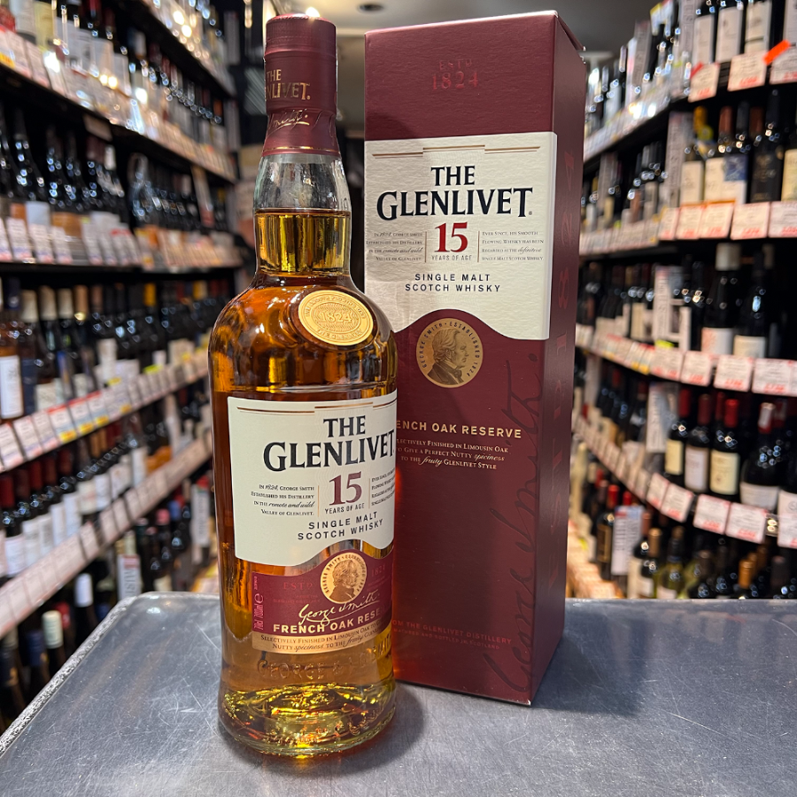 ザ・グレンリベット15年　フレンチオーク・リザーブ［正規］40度/700ml