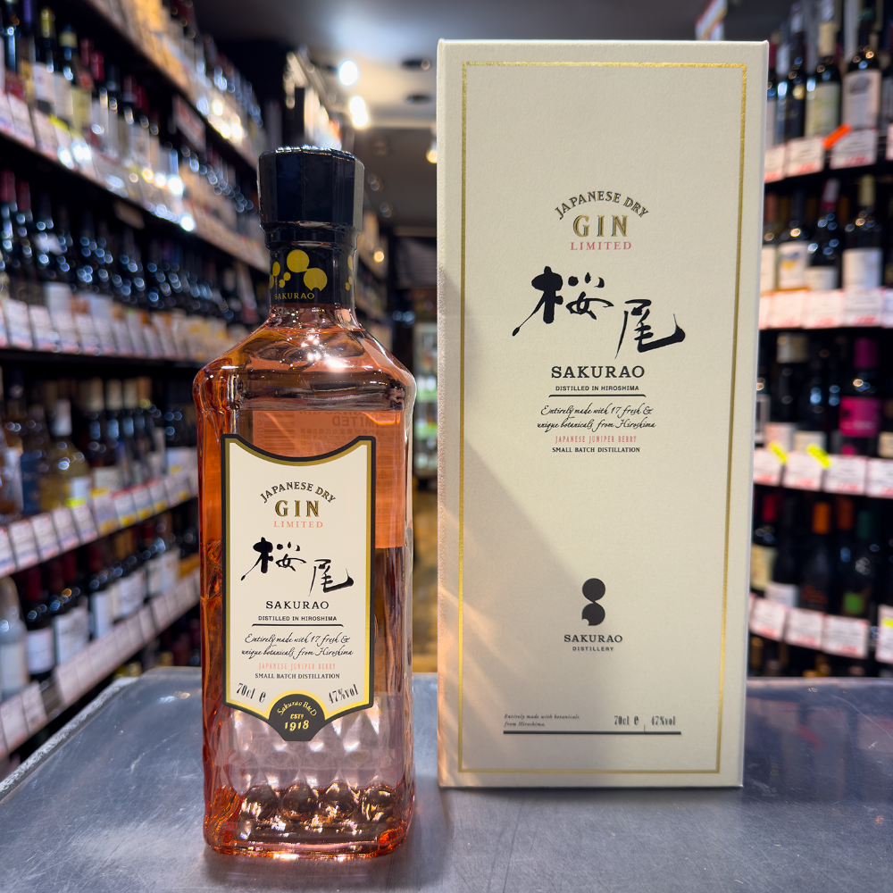 【桜尾ジン】SAKURAO GIN LIMITED　47度/700ml