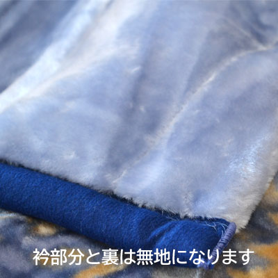 青系花柄　綿毛布 140x200cm　２枚まとめ売り　京都西川 61qvmWw58PL._UF350,350_QL50_.jpg