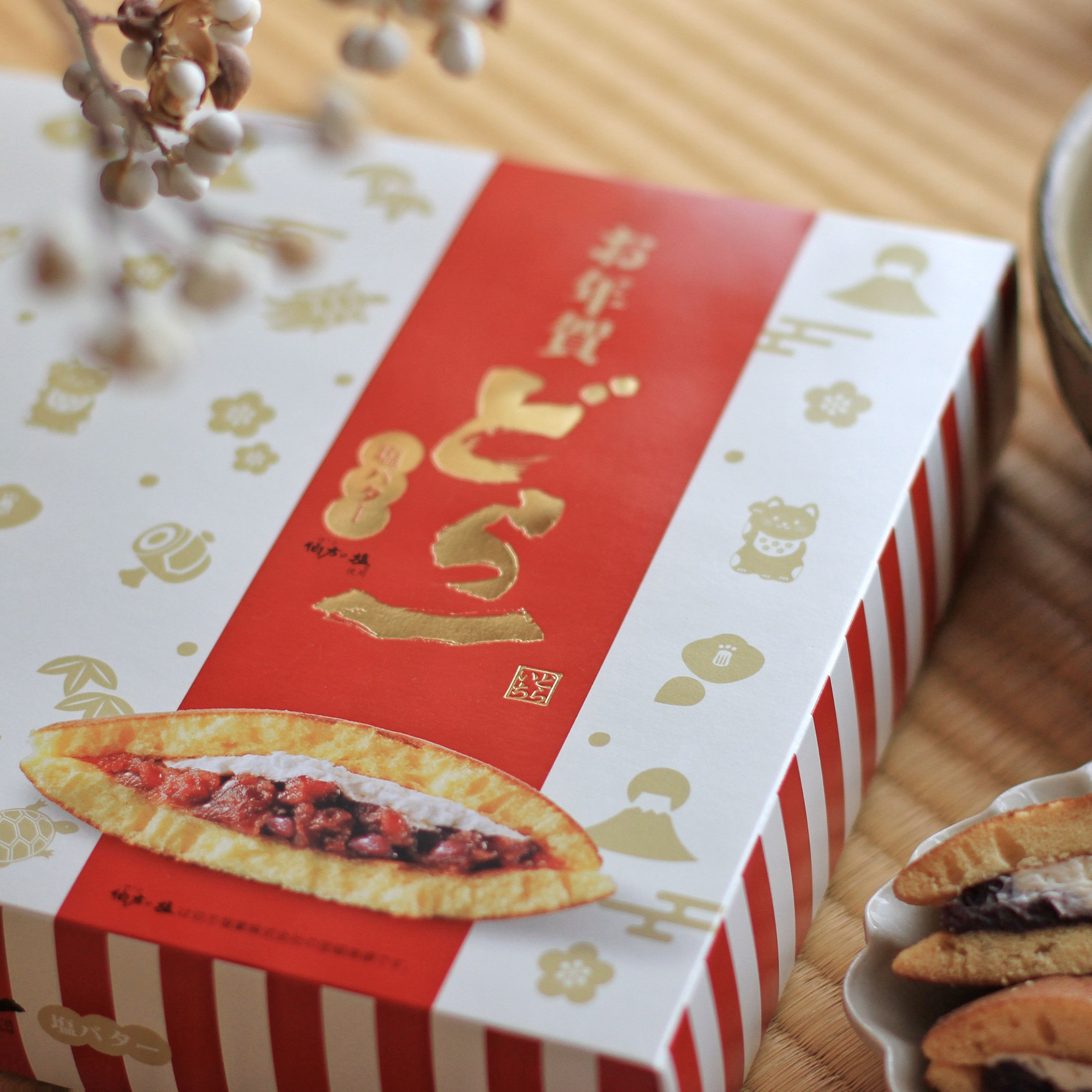 【数量限定/お届けは12月下旬】お年賀どら一（塩バター）