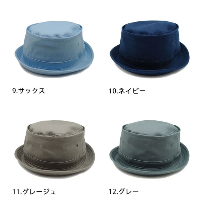ポークパイハット レザー調 ポークパイハット 帽子 メンズ 2way ソフトレザー調