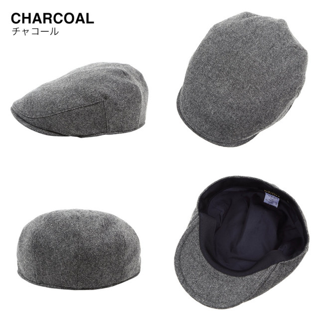 ウールメランジ ハンチング マルゼ 