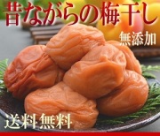 【送料無料】訳あり梅干　昔ながらの無添加梅干し