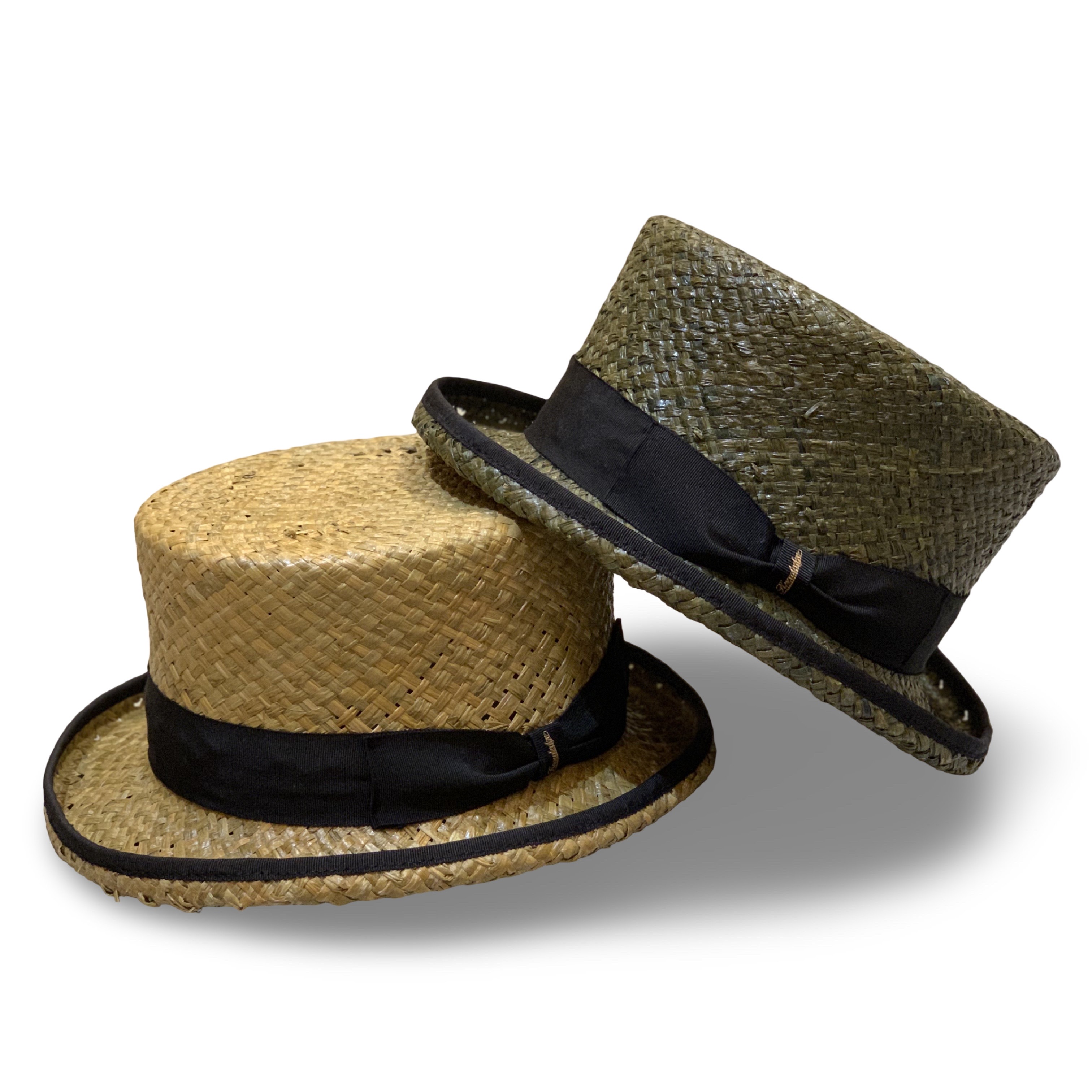 Raffia Top Hat Low/Made In Tokyo　トップハット/シルクハット/夏