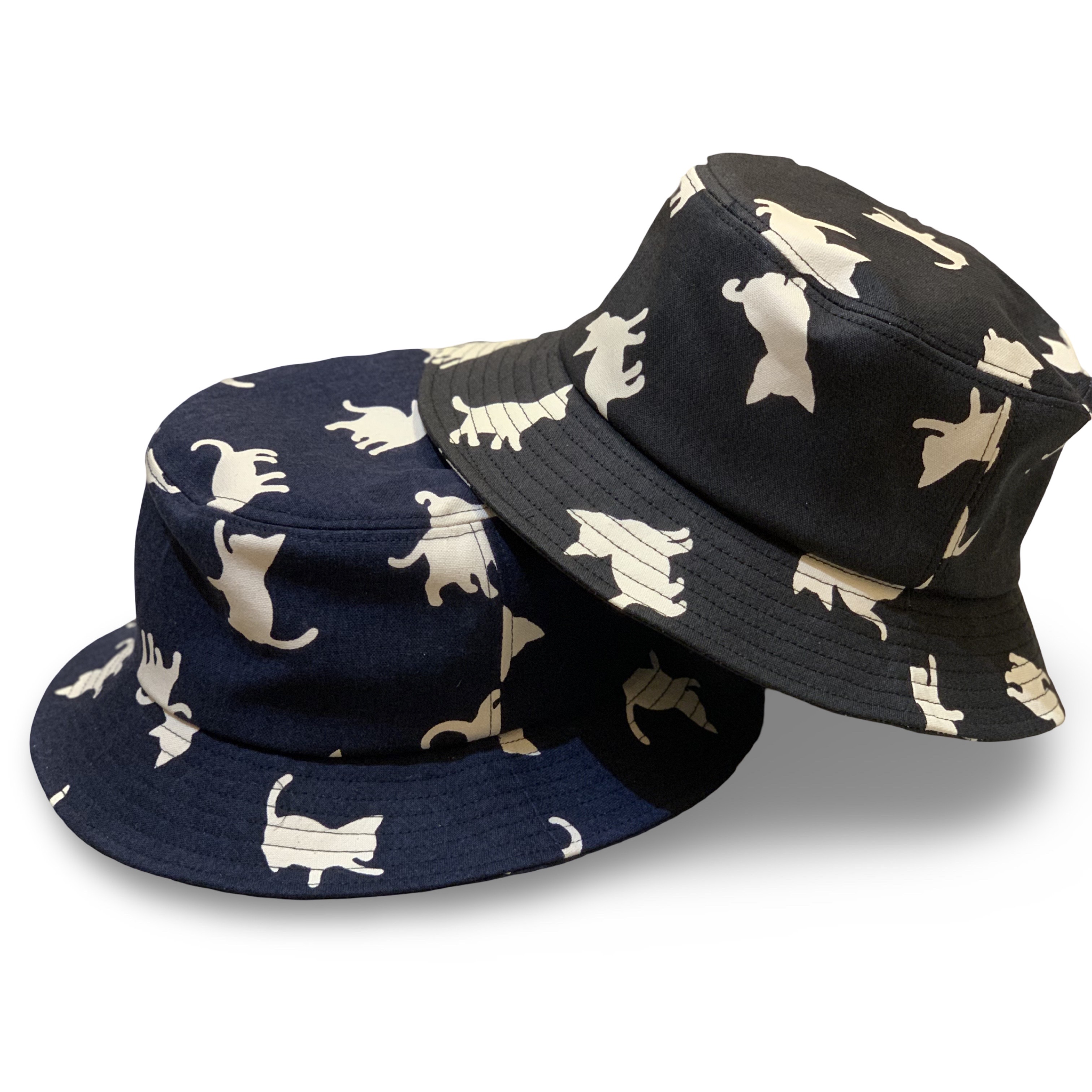 Cat bucket hat  / Made in Tokyo　KNOWLEDGE　ネコバケットハット