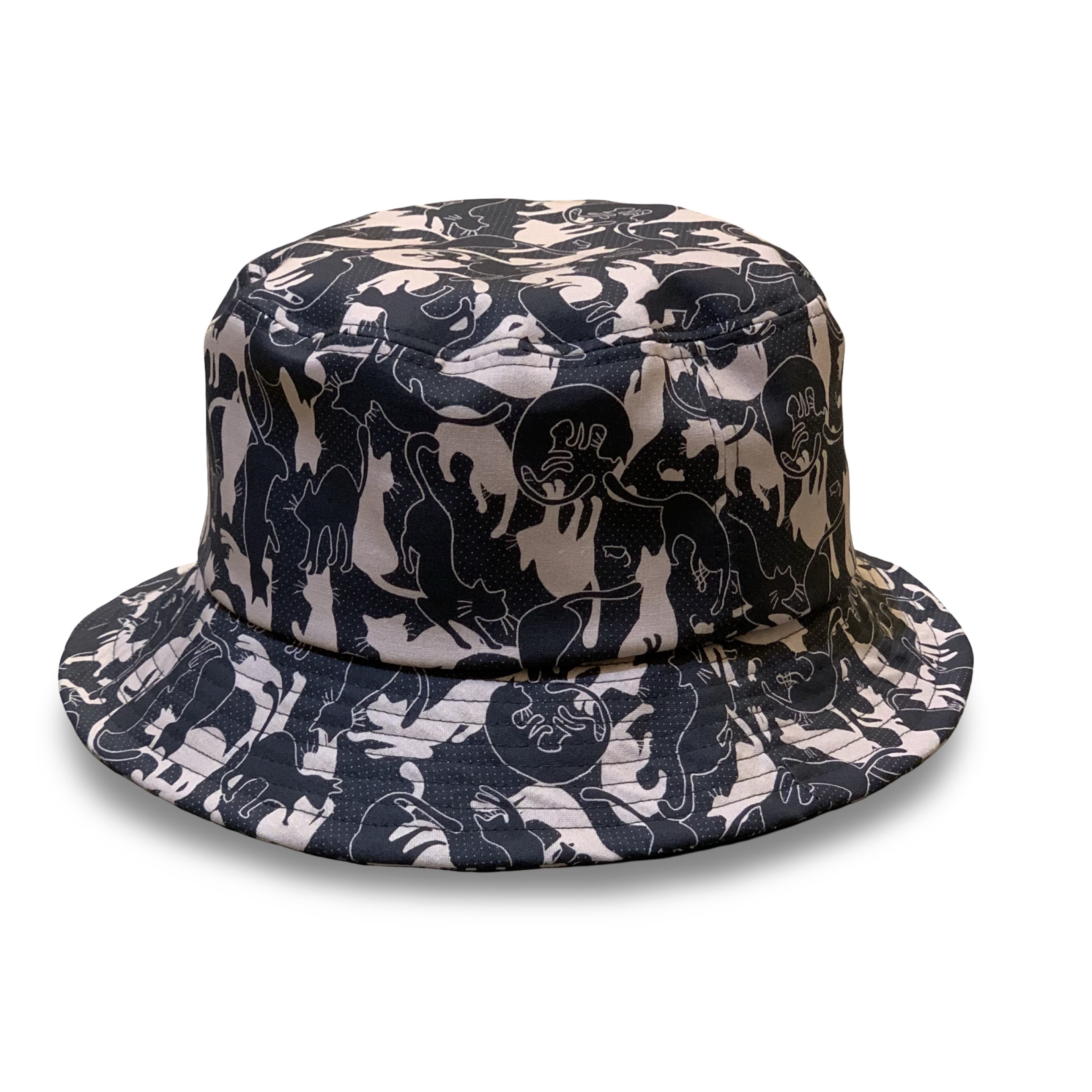 Cat Camo Bucket Hat/Made In Tokyo KNOWLEDGE　 猫迷彩バケットハット