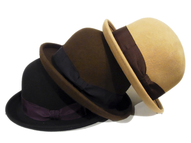 【KNOWLEDGE（ナレッジ）オリジナル】　Felt Standard Bowler（日本製）