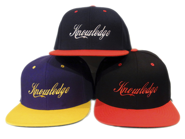 【KNOWLEDGE（ナレッジ）オリジナル】　KNOWLEDGE 2tone Baseball Cap