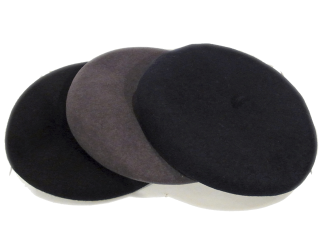 【KNOWLEDGE（ナレッジ）】　Wool Basque Beret（日本製）