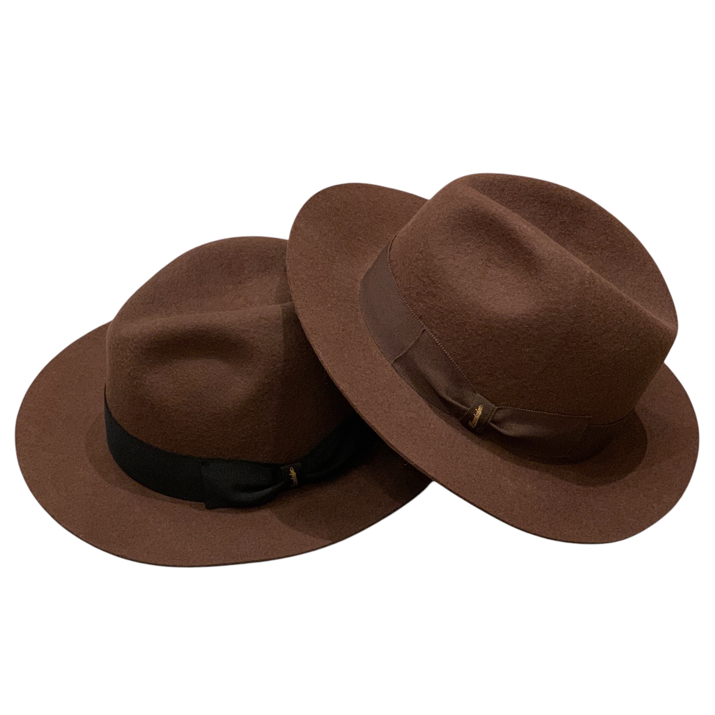Brown Felt Hat/MadeInTokyo