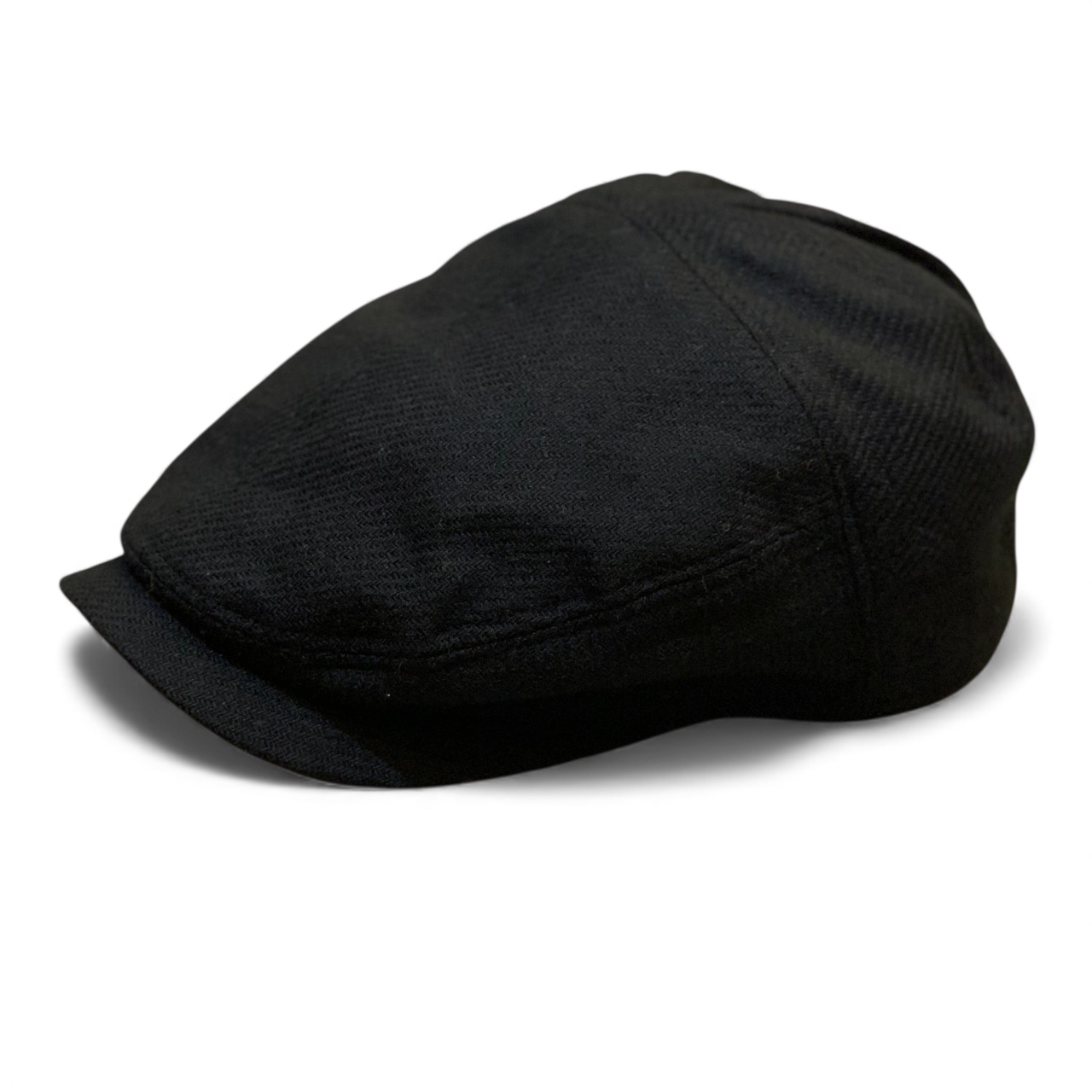 Fine Wool Hunting Black / Made in Tokyo　ウールハンチング