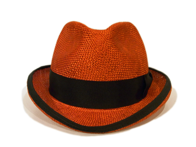 【EDHAT（エドハット）】　Sisal Homburg Hat