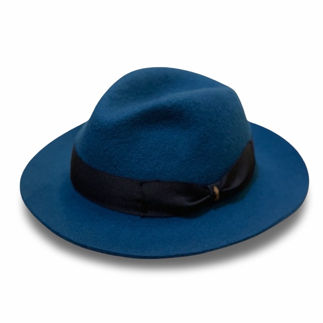 Turguoise Blue Felt Hat/Made In Tokyo　ターコイズブルーフェルトハット