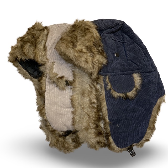 Corduroy Pilot Cap/飛行帽