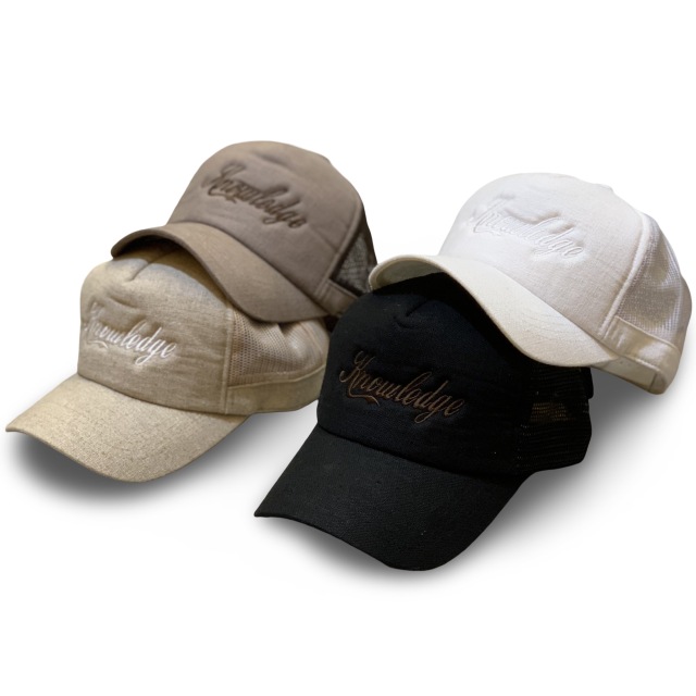 KNOWLEDGE Linen Mesh Cap/Made In Tokyo
