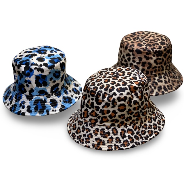 Reversible Leopard Print Nylon Bucket Hat/Made In Tokyo ヒョウ柄バケットハット