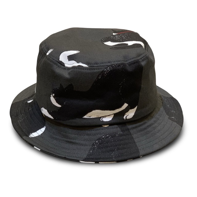 Cat bucket hat  / Made in Tokyo　KNOWLEDGE　ネコバケットハット