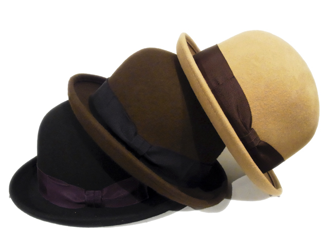 【KNOWLEDGE（ナレッジ）オリジナル】　Felt Standard Bowler（日本製）