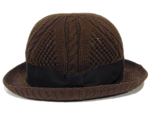 【KNOWLEDGE（ナレッジ）オリジナル】　Thermo Knit Bowler（日本製）
