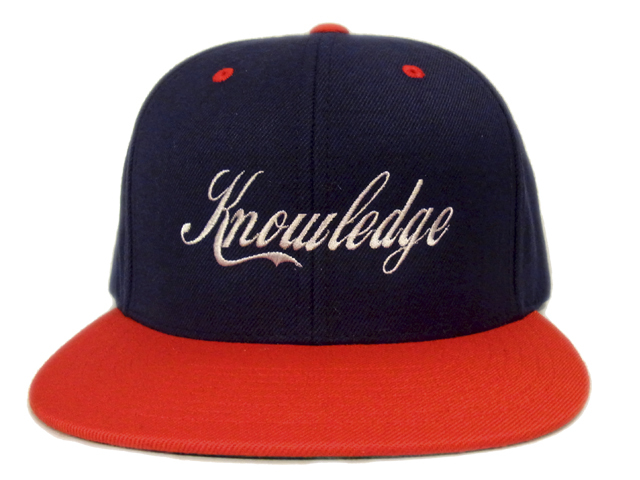 【KNOWLEDGE（ナレッジ）オリジナル】　KNOWLEDGE 2tone Baseball Cap