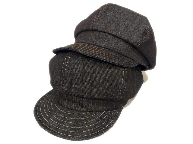 【KNOWLEDGE（ナレッジ）】　Denim Wide Casquette（日本製）