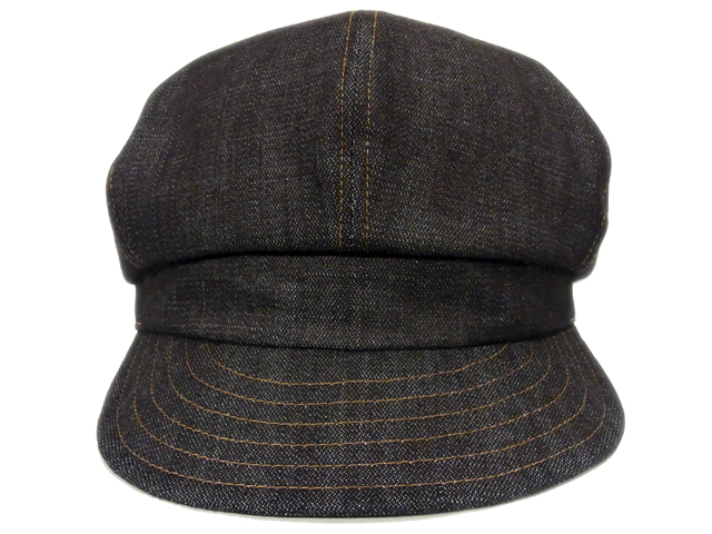 【KNOWLEDGE（ナレッジ）】　Denim Wide Casquette（日本製）