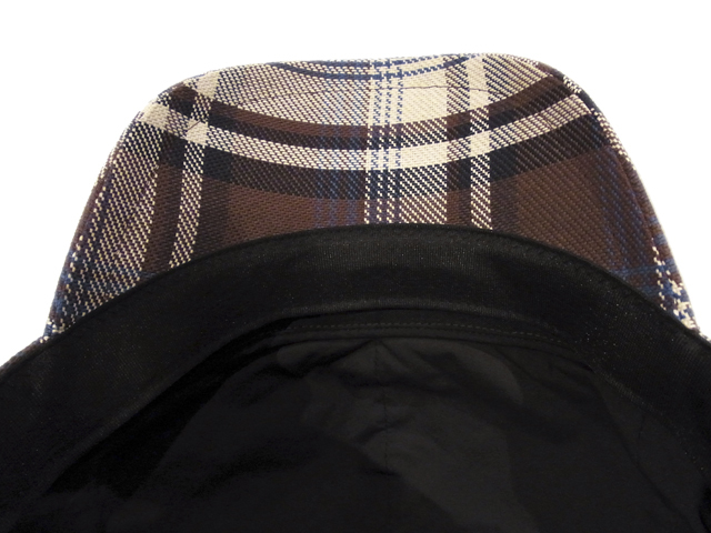 【KNOWLEDGE（ナレッジ）】　Long Visor Check Casquette（日本製）