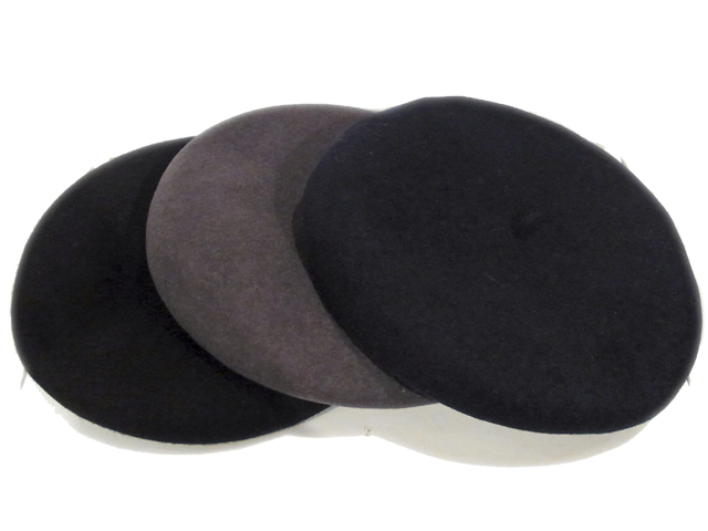 【KNOWLEDGE（ナレッジ）】　Wool Basque Beret（日本製）