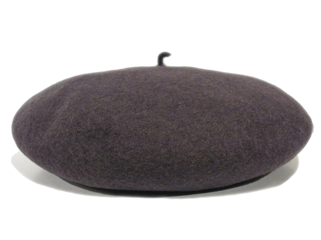 【KNOWLEDGE（ナレッジ）】　Wool Basque Beret（日本製）