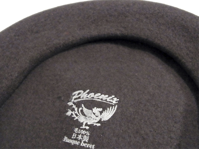 【KNOWLEDGE（ナレッジ）】　Wool Basque Beret（日本製）