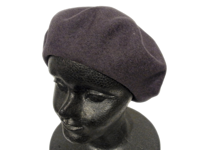【KNOWLEDGE（ナレッジ）】　Wool Basque Beret（日本製）