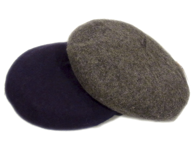 【KNOWLEDGE（ナレッジ）】　Heather Felt Beret（日本製）