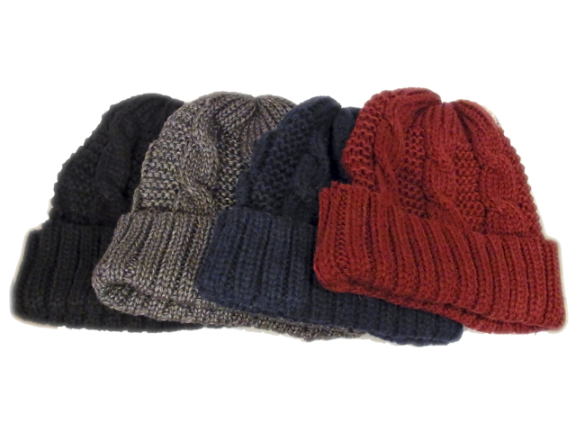 【KNOWLEDGE（ナレッジ）オリジナル】　Superiority Standard Cable Knit（日本製）