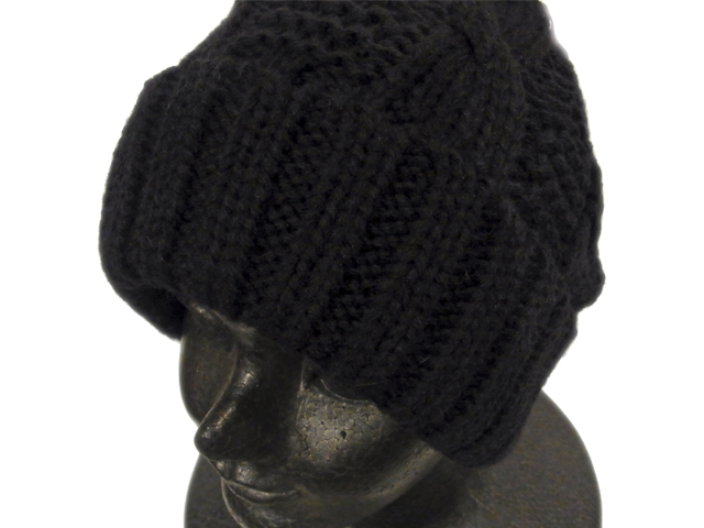 【KNOWLEDGE（ナレッジ）オリジナル】　Superiority Standard Cable Knit（日本製）