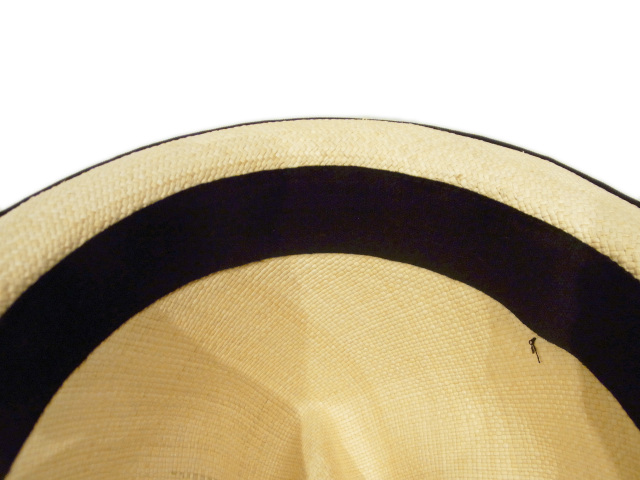【KNOWLEDGE（ナレッジ）オリジナル】　Fine Quality Piping Panama Hat（日本製）