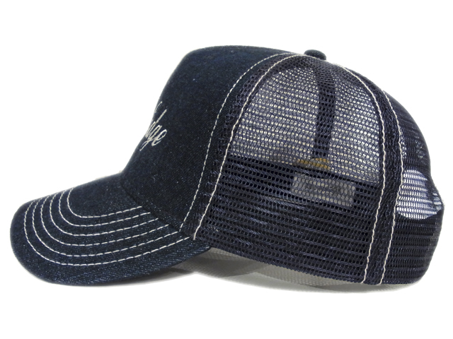 【KNOWLEDGE（ナレッジ）オリジナル】　KNOWLEDGE Denim  Mesh Cap（日本製）
