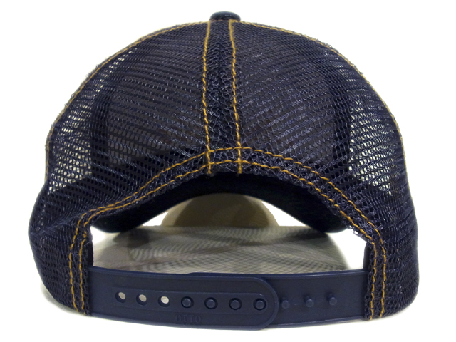 【KNOWLEDGE（ナレッジ）オリジナル】　KNOWLEDGE Denim  Mesh Cap（日本製）