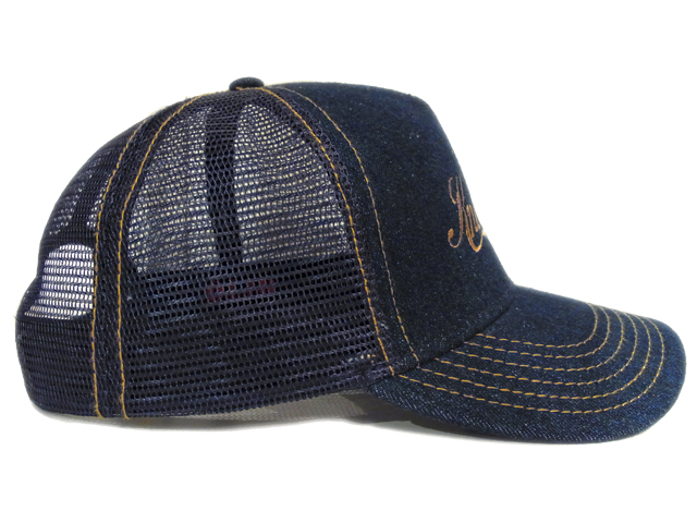 【KNOWLEDGE（ナレッジ）オリジナル】　KNOWLEDGE Denim  Mesh Cap（日本製）
