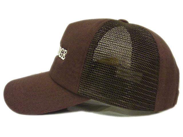 【KNOWLEDGE（ナレッジ）オリジナル】　KNOWLEDGE Linen Mesh Cap