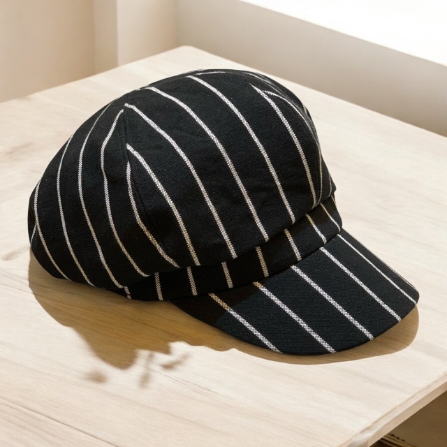 Bigサイズキャンバスストライプキャスケット/MadeInTokyo | 帽子専門店